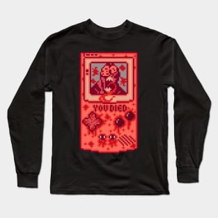 Resident Evil Pixel Art Long Sleeve T-Shirt